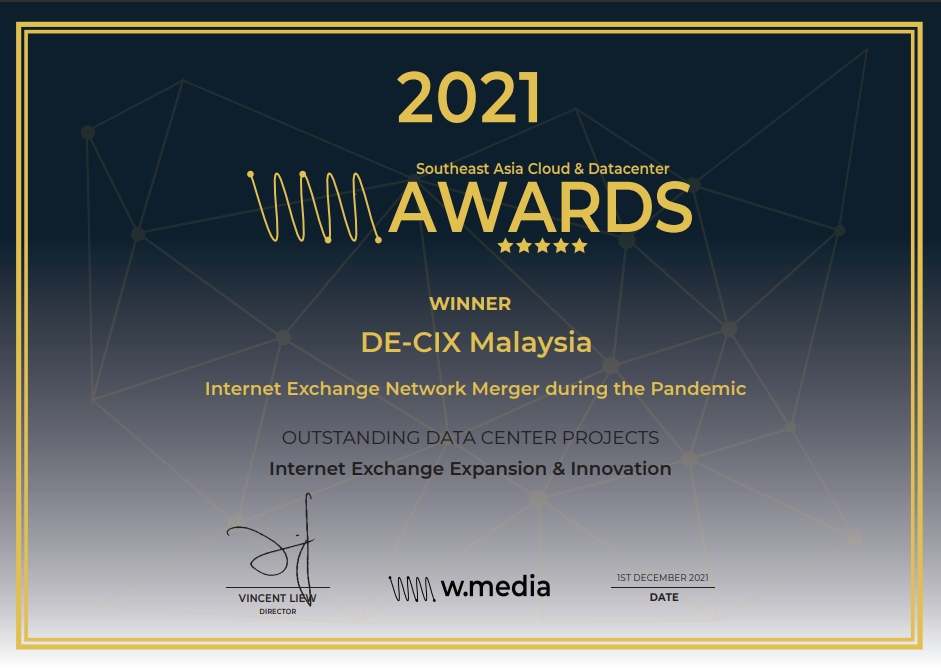 Southeast Asia Cloud & Datacenter Awards 2021