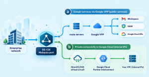 Google connectivity options